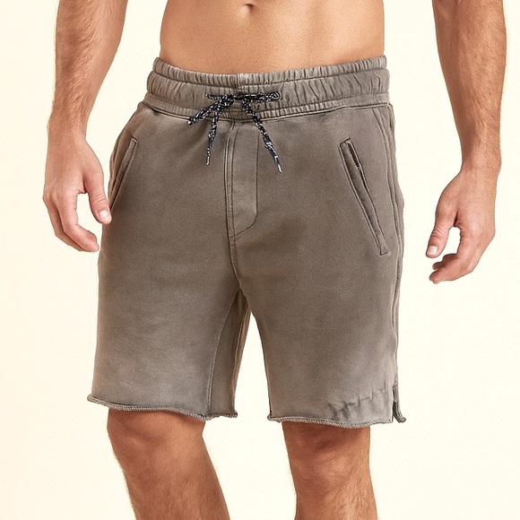 Cotton Citizen Other - Cotton Citizen Bronx Mens Lounge Shorts Raw Hem Comfy Pull On Size M Grunge USA